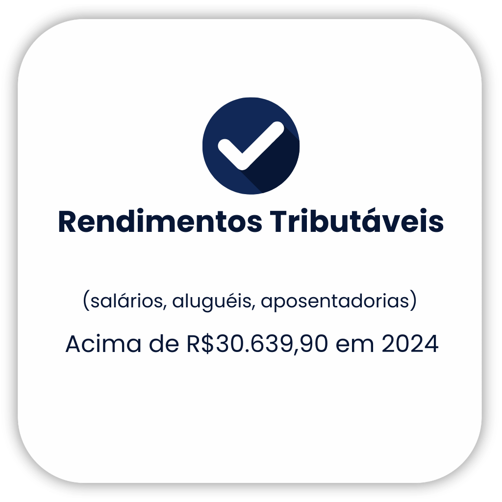 Rendimentos Tributáveis