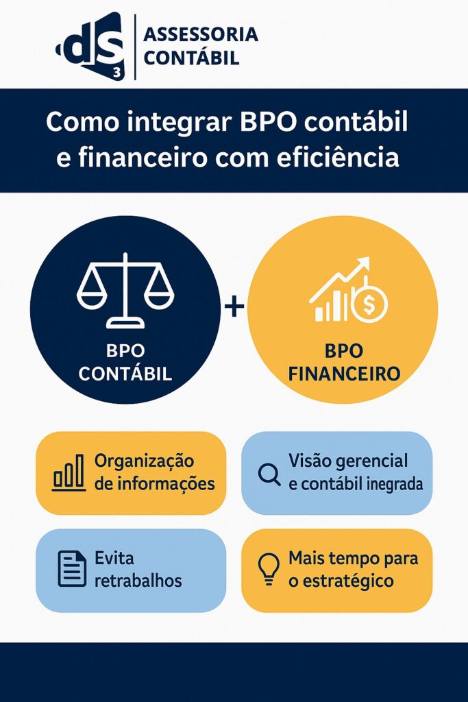 BPO contábil e financeiro: entenda as diferenças e como eles trabalham juntos